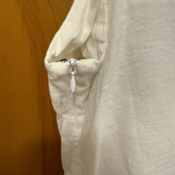 Faherty White Linen Top - Picture 5 of 5